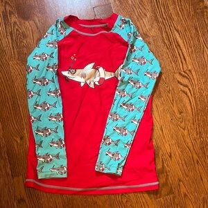 Hatley Snorkeling Shark Swim Shirt